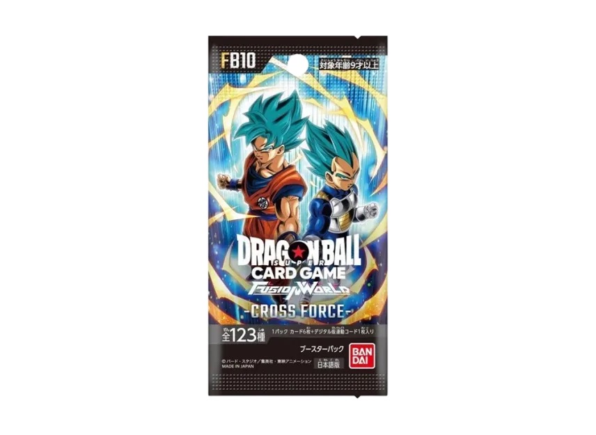 Dragon Ball Fusion World Cross Force Booster Box Display [FB10